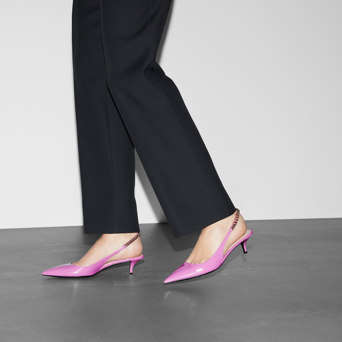 GUCCI SIGNORIA SLINGBACK PUMP